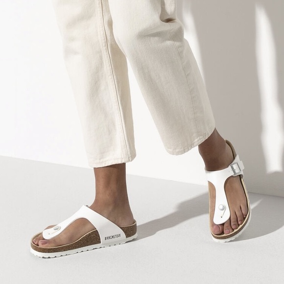 white birkenstocks size 42